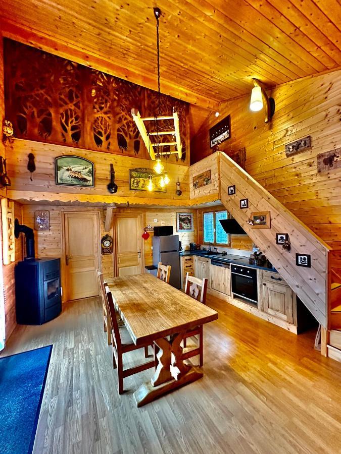 Вилла Refuge Des Cimes Saint-Laurent-en-Grandvaux Экстерьер фото