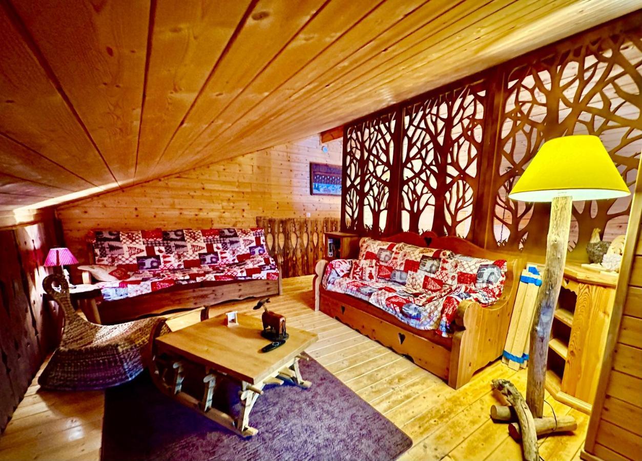 Вилла Refuge Des Cimes Saint-Laurent-en-Grandvaux Экстерьер фото
